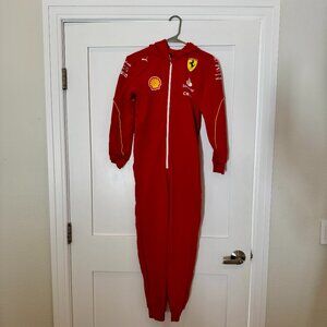 Official Ferrari Puma Kids Pajamas One Piece Suit 11-12 year size
